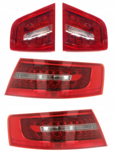 A2756A2757A11091A11092, A2756A2757A11091A11092 - Audi a6 c6 седан комплект задних фонарей, 4 шт.