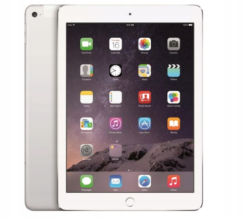 iPad - iPad air2 ホワイト 9.7インチ　A1567 Apple iPad Air 2 A1567 Wi-Fi + Cellular 64GB Srebrny