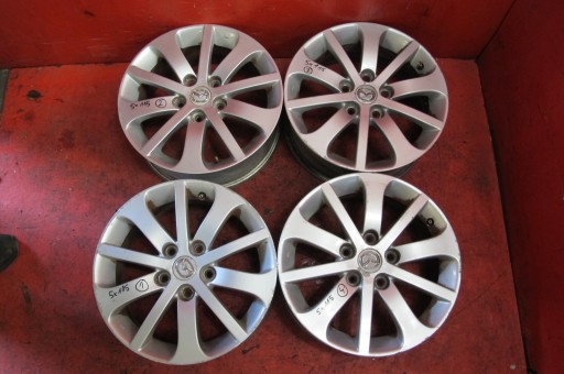 MAZDA 5 CR19 disky hliníkové 16'' 6.5J ET52 5x114.3 9965526560 KOMPLET