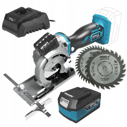 DEDRA SAW МІНІ ПИЛА На батарейках. 18V Disc SAS+ 5Ah