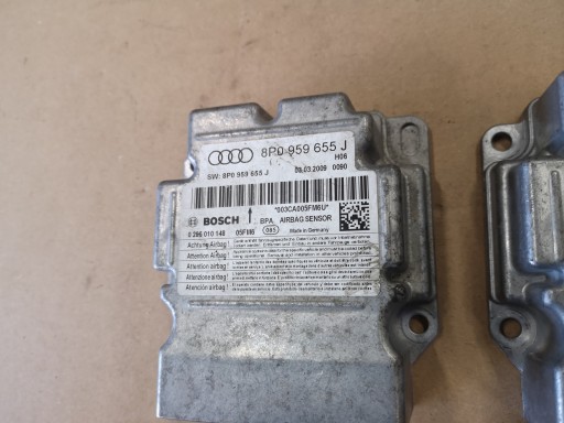AUDI A3 8P modul SENSOR airbag AIRBAG 8P0959655J