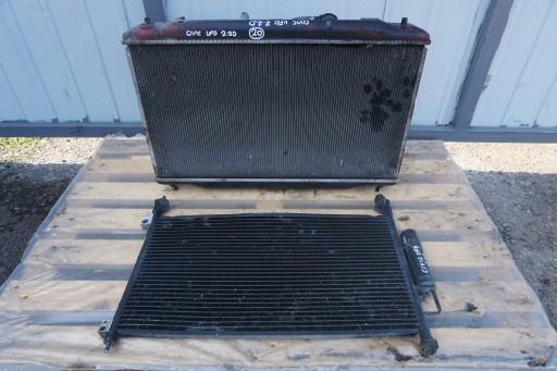 Honda civic viii ufo 06-11 2.2d водяний радіатор 19010rsre01 вентилятор