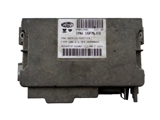 control unit of the engine FIAT SEICENTO 46549737