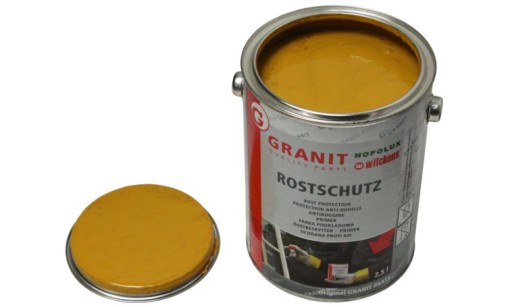 Фарба для захисту від корозії жовтий 2,5 л граніт