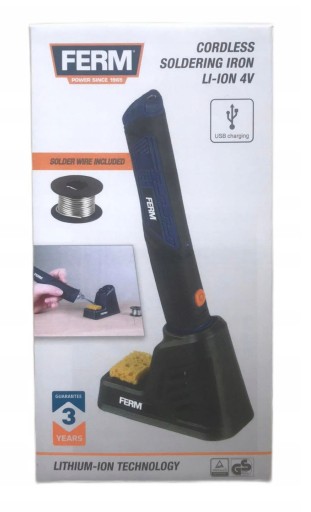 МОЩНЫЙ НАБОР БЕСПРОВОДНОГО ПАЯЛЦА FERM 4 В