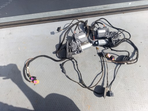 Vw t5 комплект електросклопідйомників