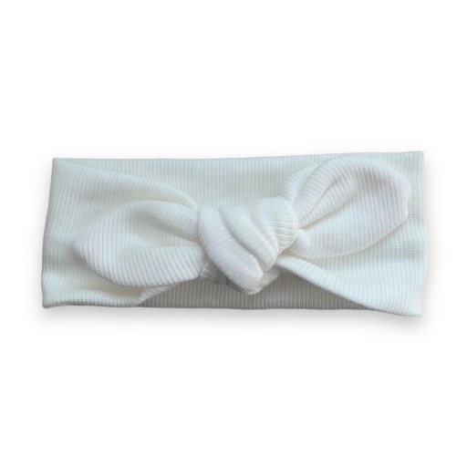 ПОВ'ЯЗКА НА ГОЛОВУ BABY RIBBED PIN-UP WHITE