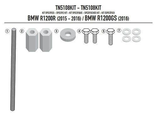 KAPPA KN5108KIT МОНТАЖНИЙ КОМПЛЕКТ GMOLA TN5108