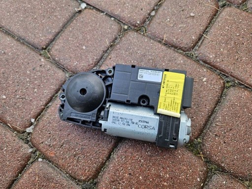 mini motor of the roof window mechanism Adam Opel Corsa E 13434015