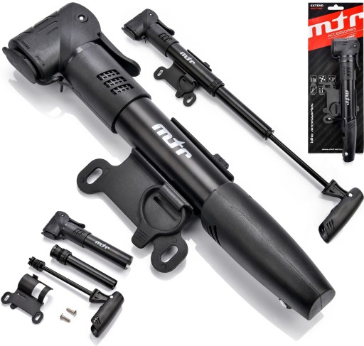 Чорний ручний насос Meteor Extend