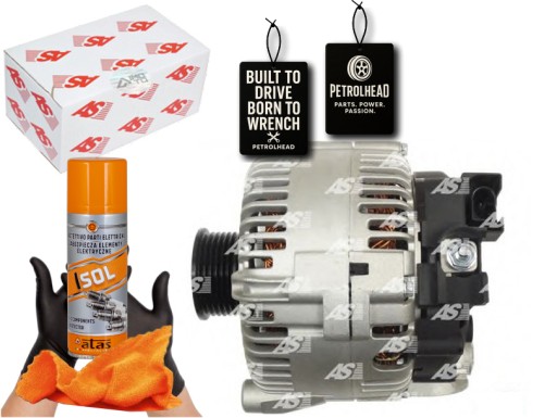 ASPA3268#ECS-PCP+K - Генератор bmw x5 3.0 d 07- 170a as-pl #petrolhead pro+ kit4