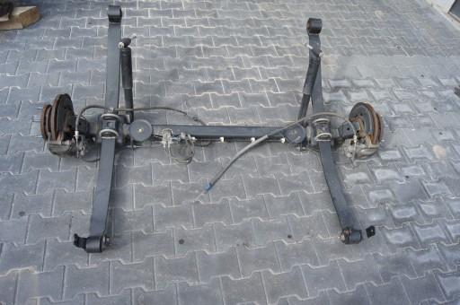 Балка ресори задньої підвіски transit mk8