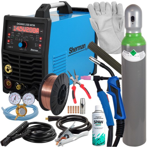 Сварочный аппарат MIGOMAT SHERMAN DIGI MIG 200 MTM Synergia