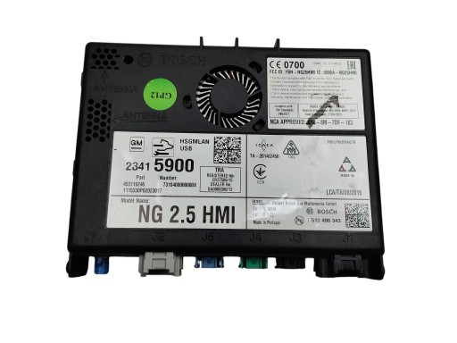 MM_23415900 - Драйвер hmi навігаційний модуль opel astra k insignia a 23415900