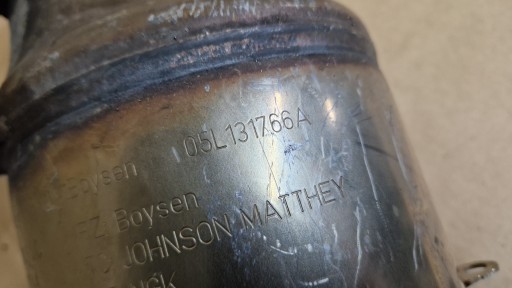 DPF KATALIZATOR 05L131766A 05L131775C VW AUDI wie neu Original