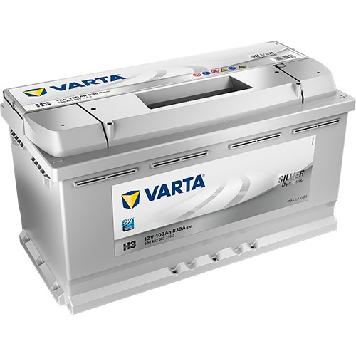 Акумулятор VARTA SILVER 100ah 830A H3
