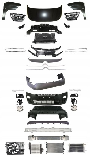 CTBRL3KPLPRZ - CITROEN BERLINGO III 3 2018+ ПЕРЕДНИЙ КАПОТ В КОМПЛЕКТЕ