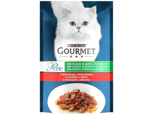 Karma dla kota GOURMET Perle z Wołowiną 85 g