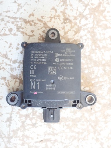 sensor toter winkel winkel SUBARU FORESTER