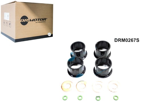 DRM0267S - КОМПЛЕКТ ДЛЯ ЛИТТЯ ПІД ТИСКОМ З УЩІЛЬНЮВАЛЬНИМИ КІЛЬЦЯМИ ДЛЯ FIAT 2.0 JTD 07-15 DR. MOTOR