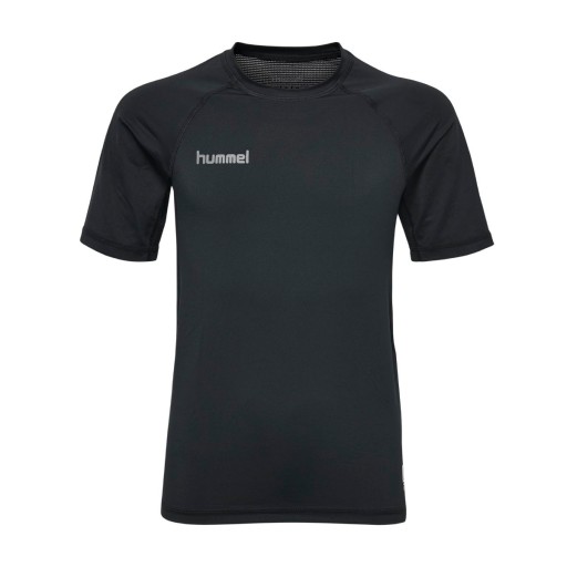 Тренувальна сорочка Hummel S з коротким рукавом чорна