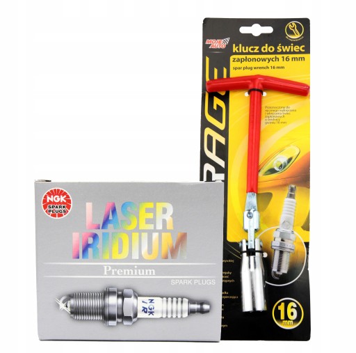 4294 - 4 иридиевые свечи зажигания ngk izfr6h11 + ключ