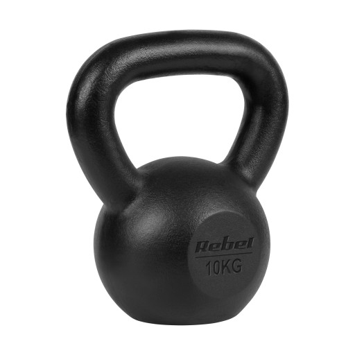 🔥 Kettlebell 10kg Rebel - Mocny Żeliwo! Super Cena! 💪
