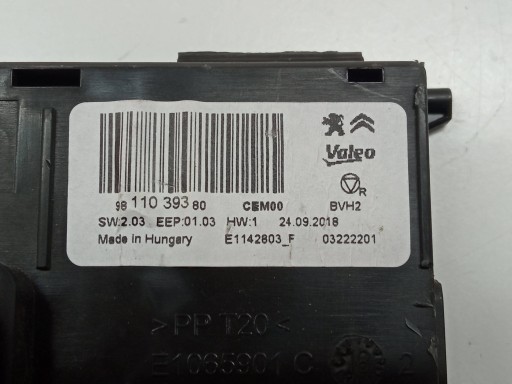 modul klimatizaci 9811039380 Opel Crossland a (2017-2024)