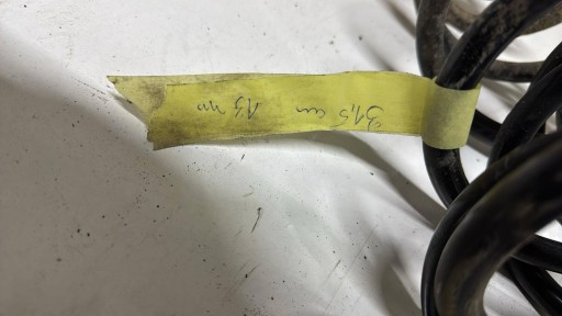 springs rear part rear. springing SAAB 9-3 II 93 sedan 31,5CM 13MM 2SZT