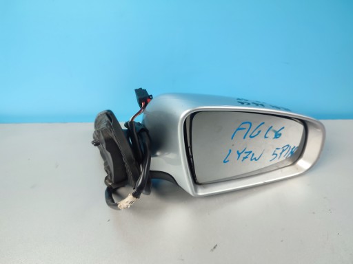 mirror right Audi a6 c6 ly7w 5 PIN