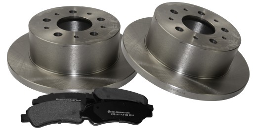 = ДИСКИ + КОЛОДКИ СЗАДИ DUCATO JUMPER BOXER 2006-=