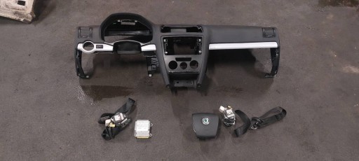 running board airbag POSTRZALOWY SKODA OCTAVIA II 1Z0880201N 1K0909605K