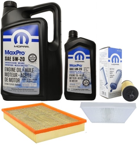 MOPAR 5W20 6L + ФИЛЬТРЫ RAM 1500 3.6 2019-2020 гг.