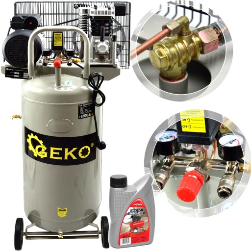 МАСЛЯНЫЙ КОМПРЕССОР ВЕРТИКАЛЬНЫЙ ВОЗДУШНЫЙ КОМПРЕССОР 100 Л + МАСЛО