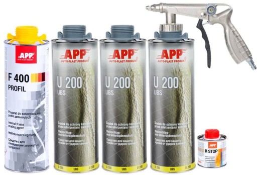 APP U200 ягненок 3L + FLUIDOL F400 + R сплав + пистолет