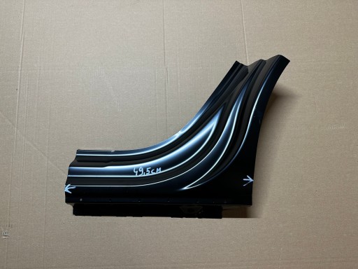 Audi q7 ii 4m лівий порог заднє крило новий оригінал!