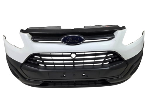 FORD TRANSIT CUSTOM 2013 bumper front front complete colour BIALY