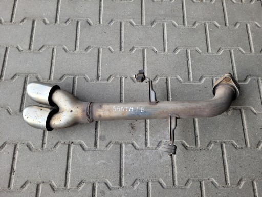 scarico TERMINALE di scarico tubo TERMINALE HYUNDAI SANTA FE III 2.2 CRDI