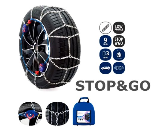 Ланцюги протиковзання VERIGA STOP&GO KN90 90 / 9 мм