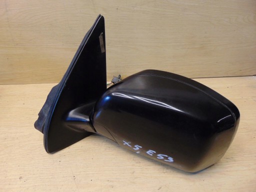 ЕЛЕКТРОННЕ ДЗЕРКАЛО. ЛІВА BMW X5 E53 ЧОРНА 5PIN ЄВРОПА