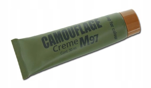 Mil-Tec Face Paint Tube коричневий НАТО камуфляж 30 г
