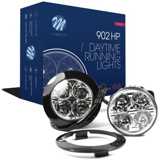 LD902 - ДНЕВНЫЕ ХОДОВЫЕ ОГНИ КРУГЛЫЙ ТОРГОВЫЙ АВТОМАТ 70/90 ММ LED