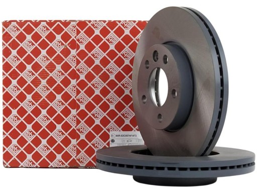 FEBI BILSTEIN ПЕРЕДНИЕ ТОРМОЗНЫЕ ДИСКИ 28504