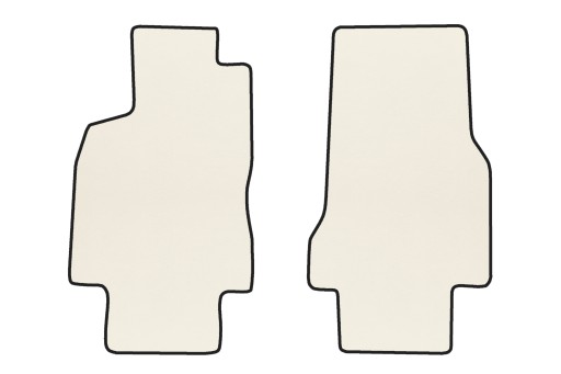 Коврики передние кожаные MERCEDES A-Class W168 97-04