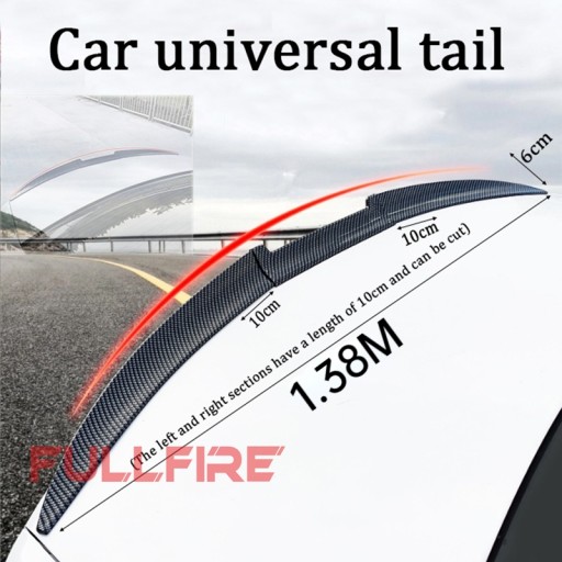 CAR Universal Dach Spoiler Ogon Spoiler Wing Wing za 240,83 zł z Luoyang -   - (14361994068)