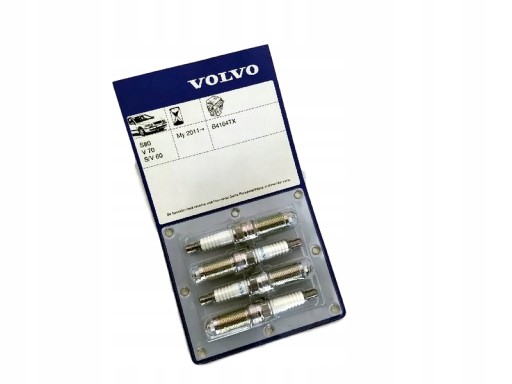 Комплект свечей зажигания volvo s80 v70 1.6 турбо oe 31330450