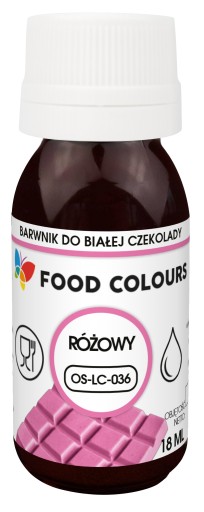 Ružové farbivo na čokoládu 18 ml Food Colours