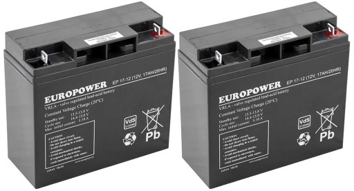 RBC7 RBC 7 #7 КОМПЛЕКТ АКУМУЛЯТОРІВ ДЛЯ ДБЖ APC 2x EP 17-12