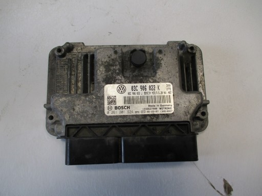 computer of the engine VW GOLF V 1K0 1,4TSI 03C906022K
