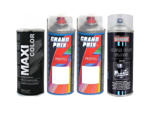 HYUNDAI PW6 БІЛИЙ КРИСТАЛ СПРЕЙ НАБІР 1550МЛ